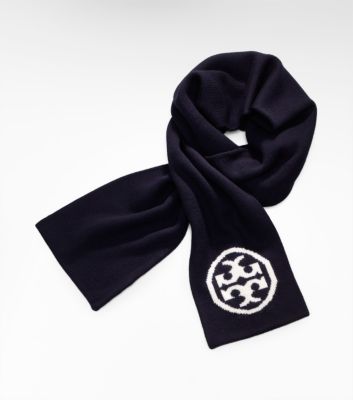 LOGO KNIT SCARF