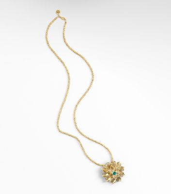 FLORAL PENDANT NECKLACE