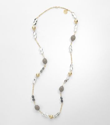 3D CLOVER ROSARY NECKLACE