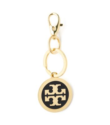 Tory Burch Heirloom Enamel Logo Pendant Keyfob 