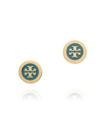 ENAMEL STUD EARRING