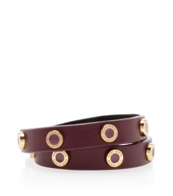 Tory Burch Cole Enamel Double Wrap Bracelet 