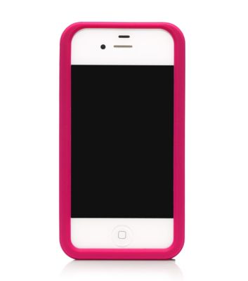 Pyramid Stud Silicone Case For iPhone 4