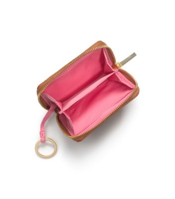 Tory Burch Robinson Zip Coin Case 