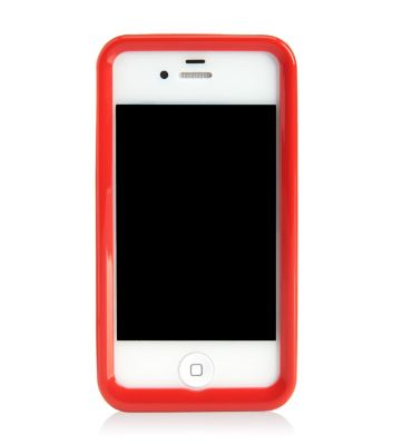Tory Burch "t" Stripe Jacquard Hardshell Case For Iphone 4 