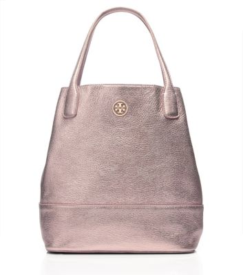 METALLIC MICHELLE TOTE. | PORCELAIN PINK | 668