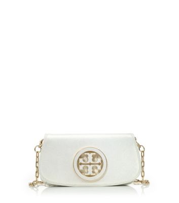 Tory Burch Glitter Logo Clutch 