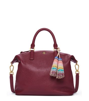 Tory Burch multi color smalls slouchy satchel 