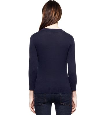 COTTON SHRUNKEN SIMONE CARDIGAN