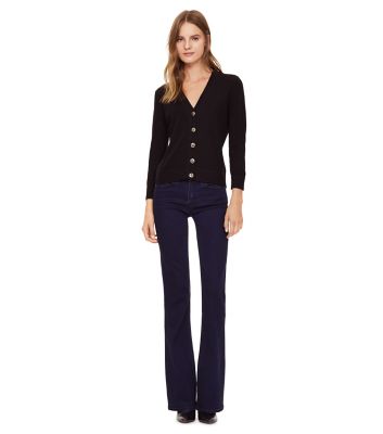 Tory Burch Shrunken Simone Cardigan 