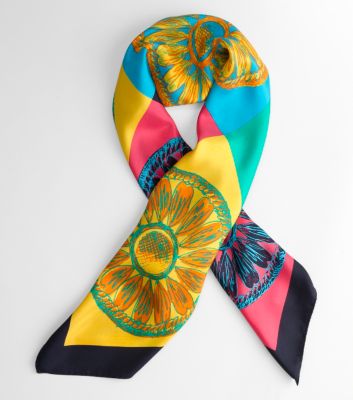 Tory Burch Foundation Silk Scarf