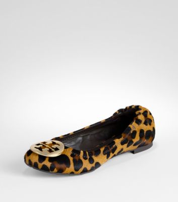 LEOPARD PRINT REVA BALLET FLAT