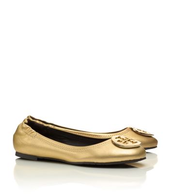 Distressed Leather Reva Ballet Flat