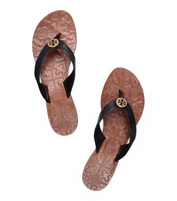 Tory Burch Tumbled Leather Thora Sandal 