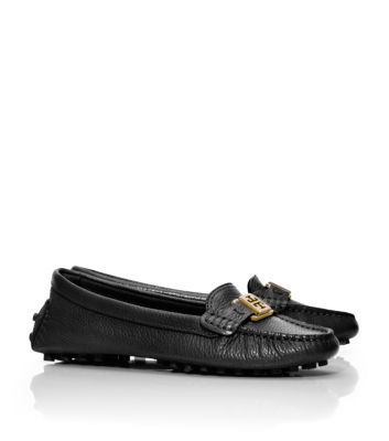 Tory Burch Tumbled Leather Kendrick Driver  