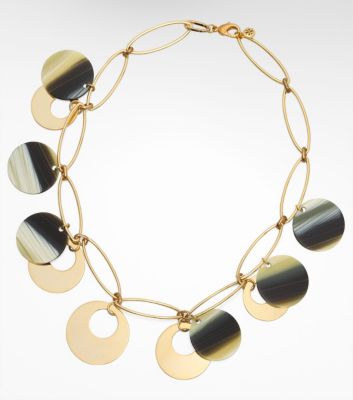 RESIN CIRCLE NECKLACE