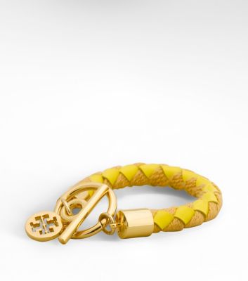 WOVEN ROPE BRACELET | YELLOW/NATURAL | 725