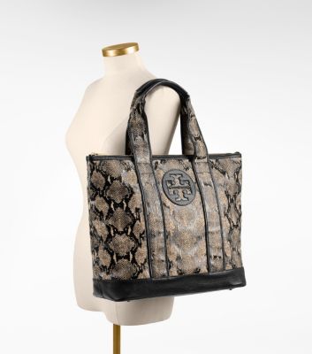 SNAKE PRINT JADEN TOTE
