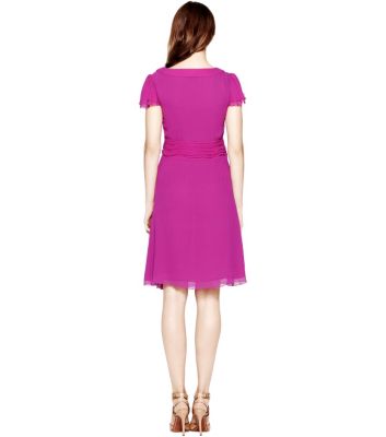 Party Fuschia. Tory Burch Venice Dress 