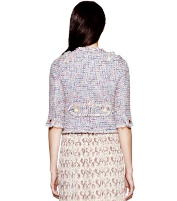 Tory Burch Emma Tweed Jacket 