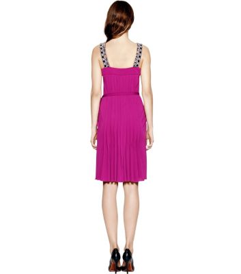 Party Fuschia. Tory Burch Jacqueline Dress 
