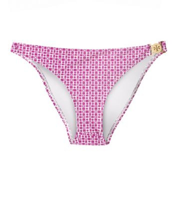 Party Fuschia Sando  Tory Burch Logo Printed Bottom  