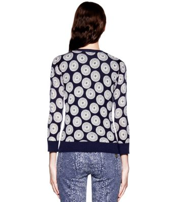 Tory Navy Arco  Tory Burch Aimee Cardigan 