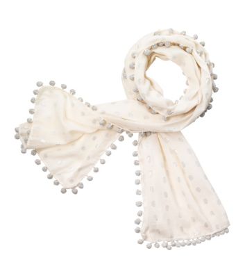 Tory Burch Metallic-schal Mit Ikat-muster 