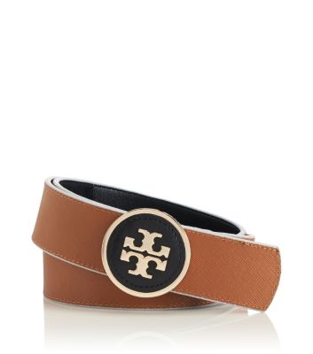 Tory Burch Robinson Logo Belt 