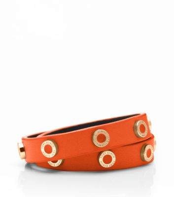 COLE ENAMEL DOUBLE WRAP BRACELET