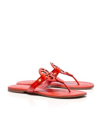 Tory Burch Patent Leather Miller Sandal  