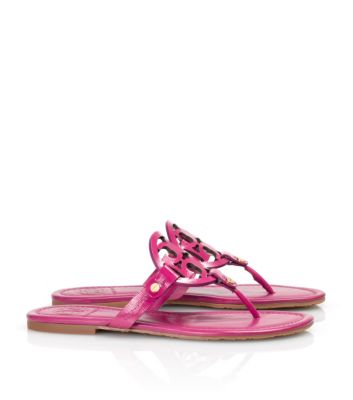 Tory Burch Patent Leather Miller Sandal  