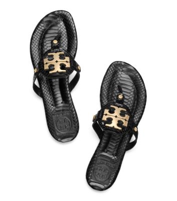Tory Burch Snake Print Miller 2 Sandal 