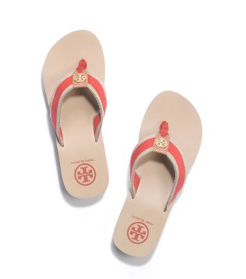 Tory Burch Ray Wedge Flip Flop 