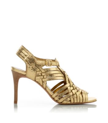 Tory Burch Mirror Metallic Nadia Sandal 