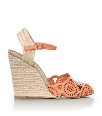Tory Burch Gia Espadrille Mit Keilabsatz 