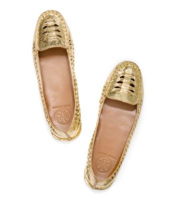 Tory Burch Metallic Nadia Moccasin 