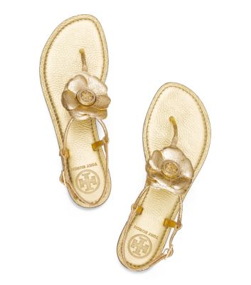 Tory Burch Metallic Shelby Thong 