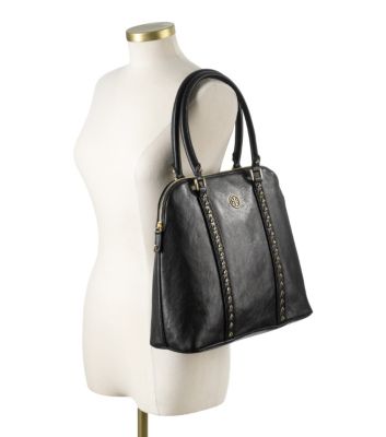 Tory Burch Pyramid Stud Dome Tote 