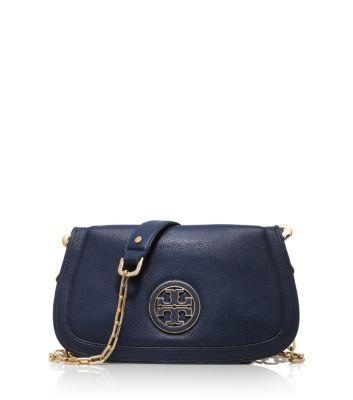 Tory Burch Amanda Logo Clutch  