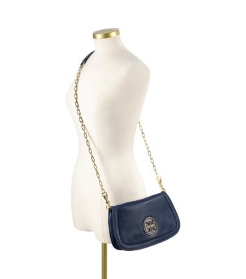 Tory Burch Amanda Logo Clutch 