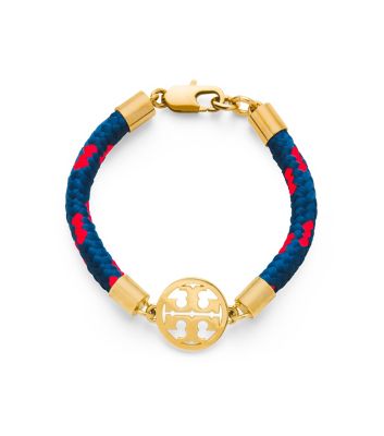 Tory Burch Logo Rope Disc Bracelet Women's Jewelry Tory Burch