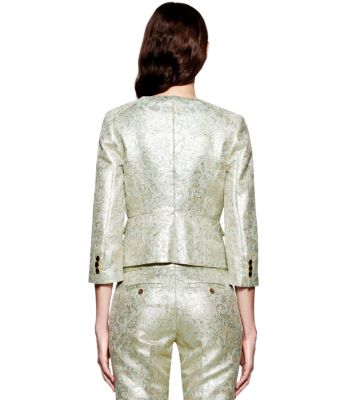 Tory Burch Lola Metallic Jacket 