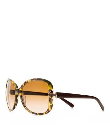 Tory Burch Oversized T-hinge Sunglasses 