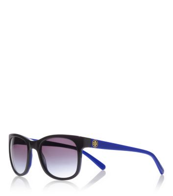 SQUARE GLAM LOGO TEMPLE | 061 | Women's Acetate Sunglasses