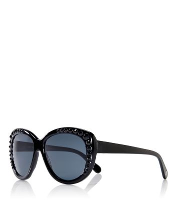 Crystal Cat-Eye Sunglasses