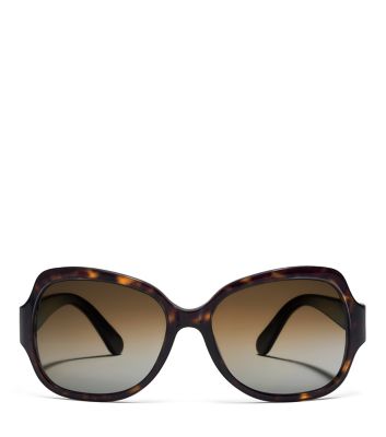 Purple Tory Burch Butterfly Sunglasses 