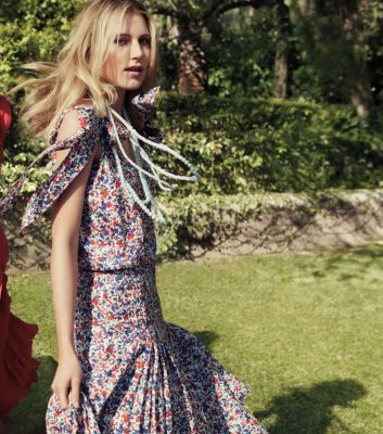 The Goddess Gown Print