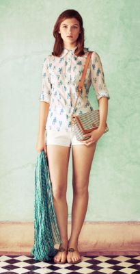 Tory Burch Eclectic Prep: The Lobster Print 