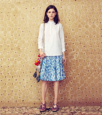 Tory Burch Minimal Meets Artisanal 